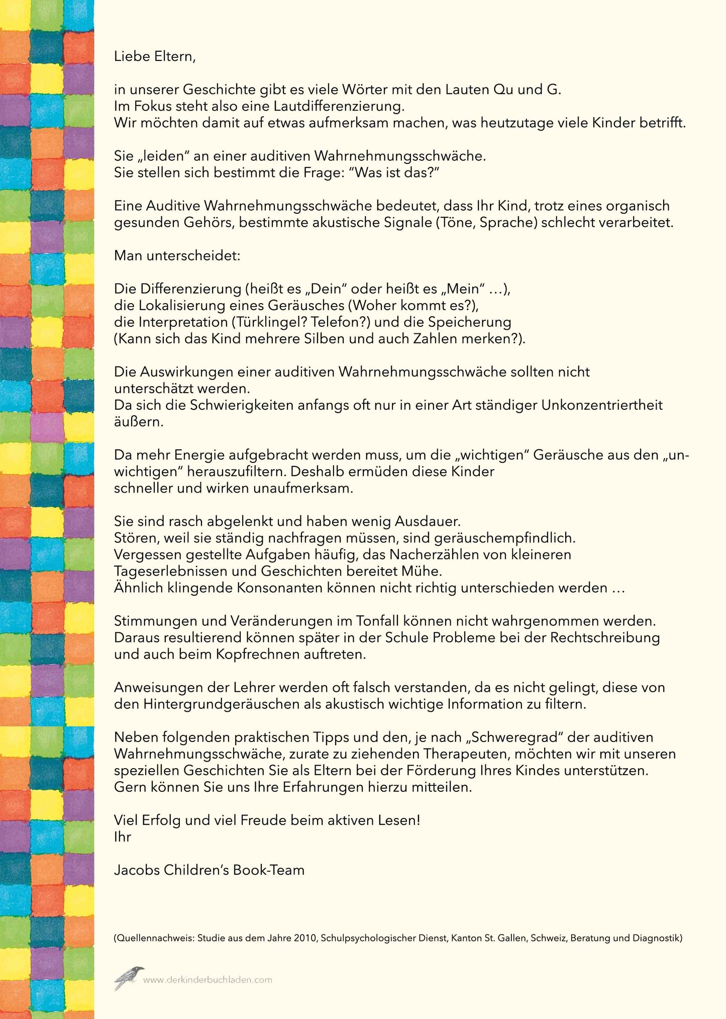 Quatschi - Bilderbuch Lautdifferenzierung QU/G