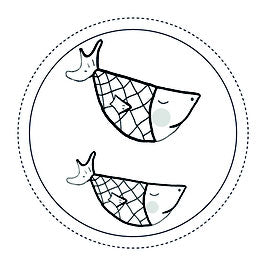 NETTE FISCHE - Mal- & Bastelbuch