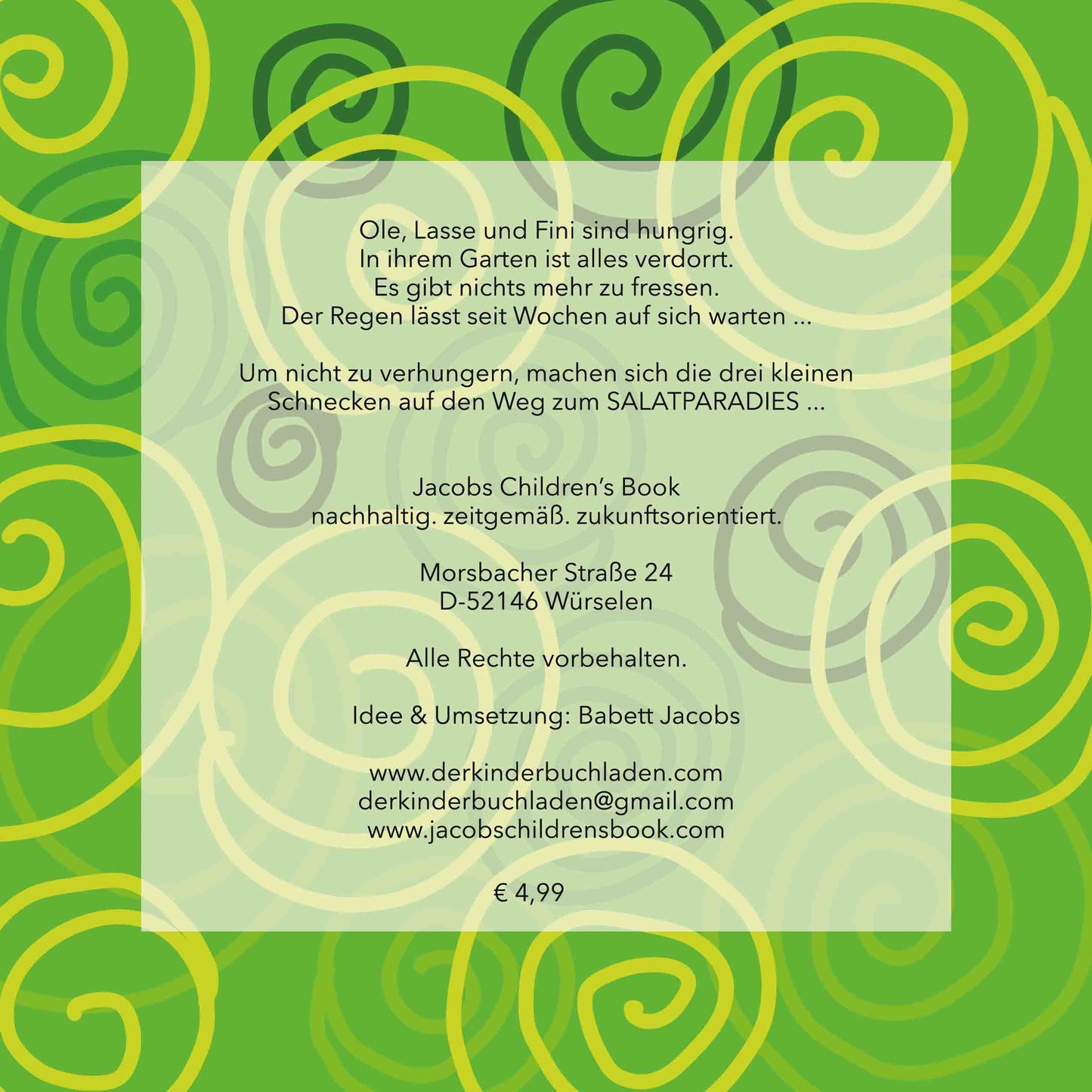 Now we have the salad!