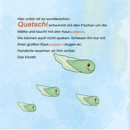Quatschi - Bilderbuch Lautdifferenzierung QU/G