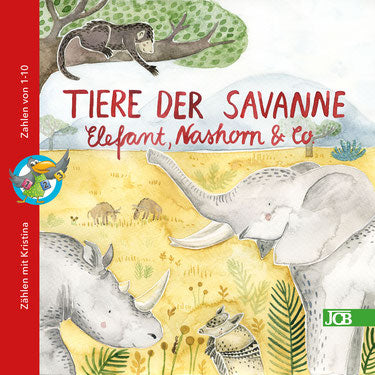 ANIMALS OF THE SAVANNAH - Elephant, Rhino & Co.