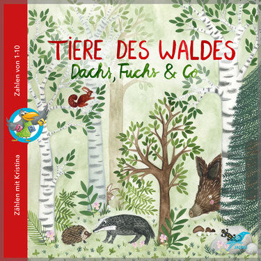 Animals of the forest - badger, fox & Co.