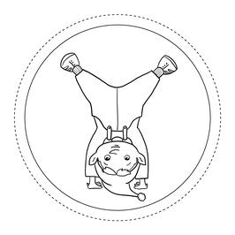 WEIHNACHTSWICHTEL-Mal- & Bastelbuch