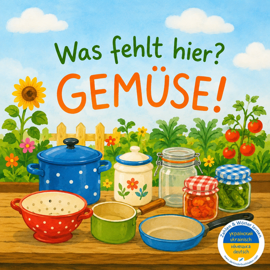 Was fehlt hier? - GEMÜSE!