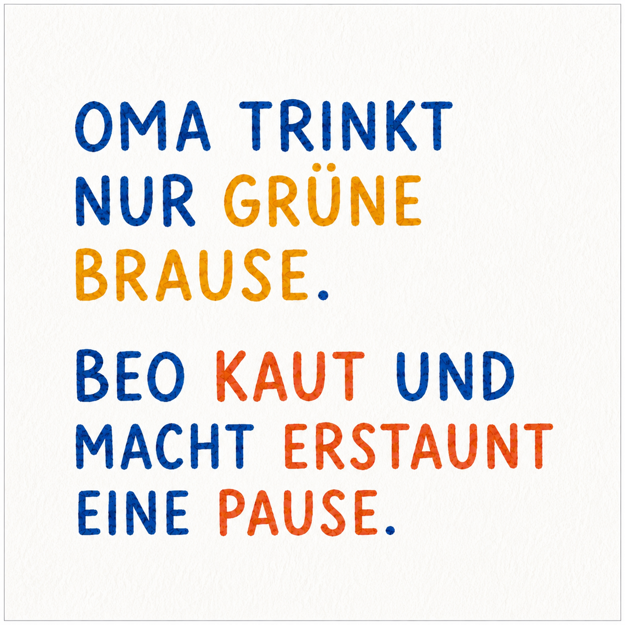 OMA BEA BEKOMMT EIN GEBISS - EBOOK