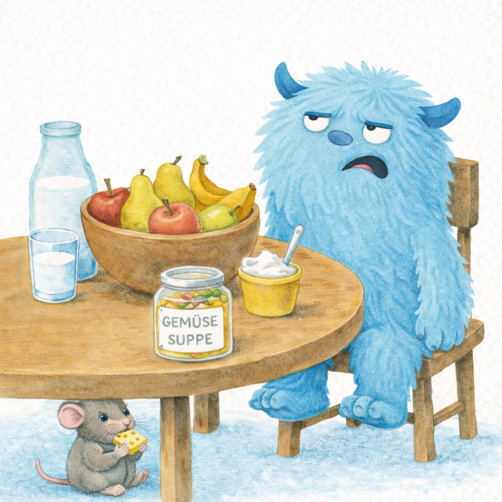 OHJE, OHJE - EIN ZAHN TUT WEH! - Bilderbuchbroschüre