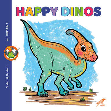 HAPPY DINOS coloring book